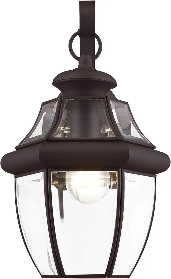 Livex Lighting 2151-03 Outdoor Lighting, 13" x 8.5" x 8.5", White by GreenHaven Gardens