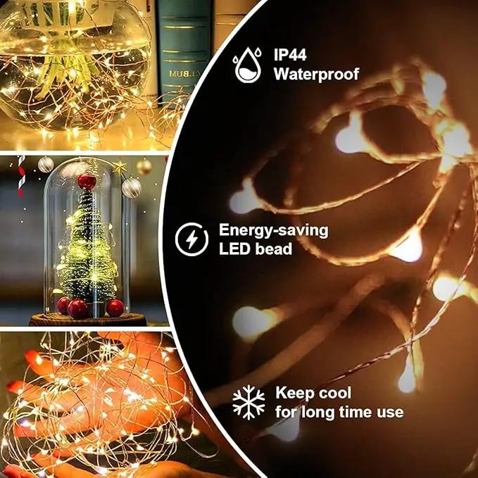Fairy Lights Plug in,200FT 600 LEDs Waterproof Led String Lights,Twinkle Light with 8 Modes Remote for Outdoor Indoor Christmas Wedding Birthday Garden Party Decorations,Warm White by GreenHaven Gardens