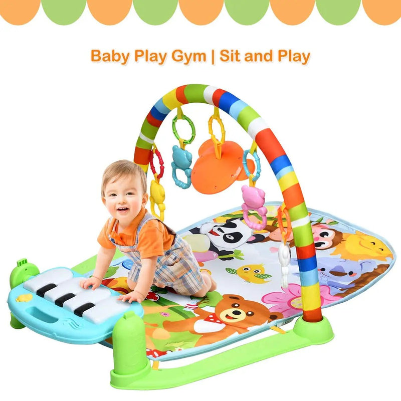 Baby Kick and Play Piano Gym Activity Play Mat by DirectDeals