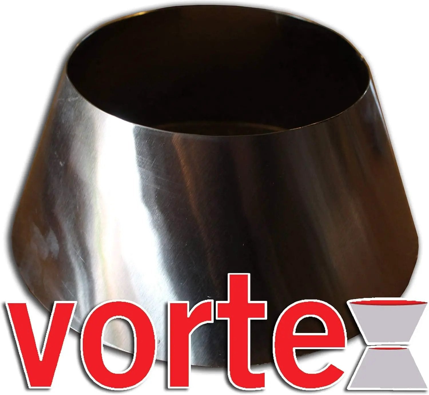 Vortex Small (in) Direct Cooking Charcoal Grill BBQ Accessory Cone 18.5 22.5 for Weber Smokey Mountain WSM Small - Stainless - Original - USA Made -Genuine SM Size by GreenHaven Gardens