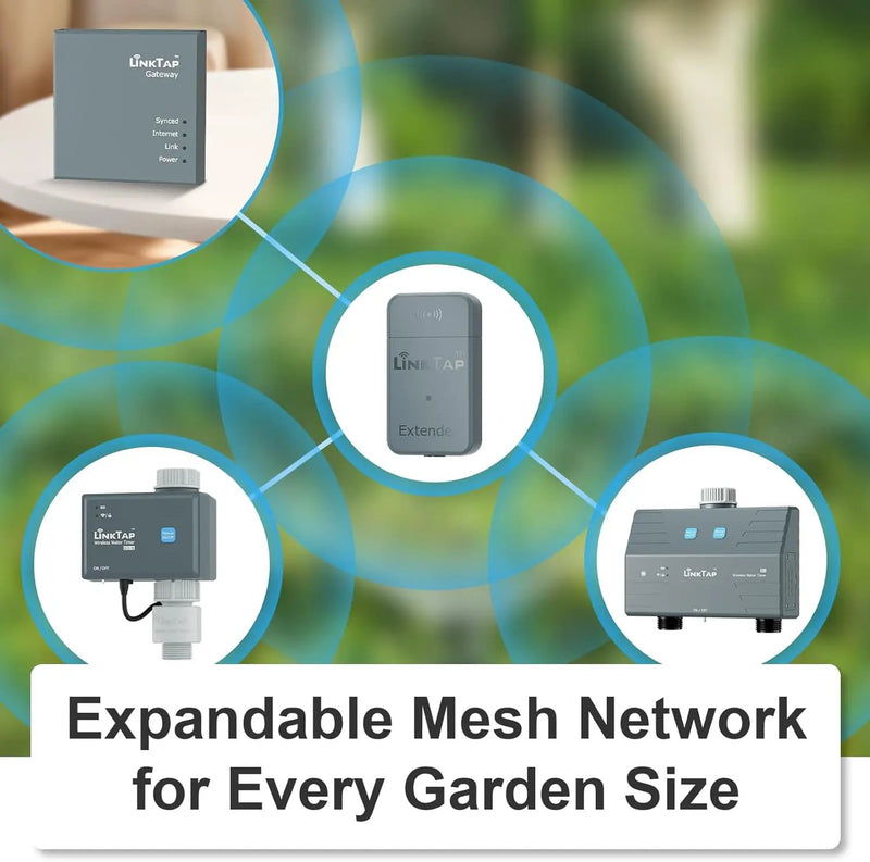LinkTap G2S Smart Hose Timer | Requires Gateway | Irrigation by Weather/Volume/Duration, Intelligent Fault Detection & Alerts, Wider Range Than WiFi Sprinkler Timer, 2-Year Battery Life, 2-Yr Warranty by GreenHaven Gardens