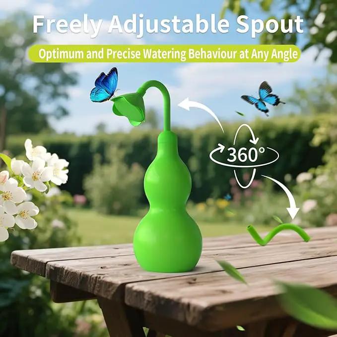 Squeeze Bottles for Plants, 11oz Small Watering Can for Succulent, Muti-function Squirt Bottle for Seedling Watering, Wash, tattoo, Cyan by GreenHaven Gardens