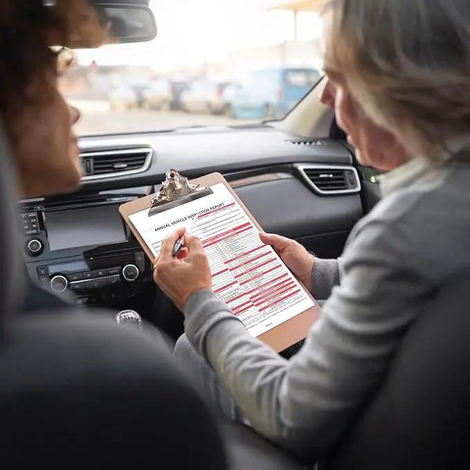 Annual Vehicle Inspection Report (30Pc Red 2+3-Ply Carbonless) by GreenHaven Gardens
