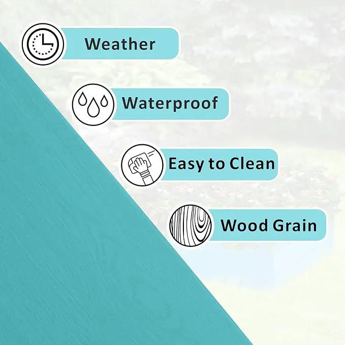HDPE Raised Garden Bed 47.24 * 24.4 * 9.65 in,Vegetable Planter Bed Outdoor,Elevated Horticulture Planter Bed,Waterproof,Rot-Resistant and Non-Cracking Above Ground Garden Bed(Aruba Blue) by GreenHaven Gardens