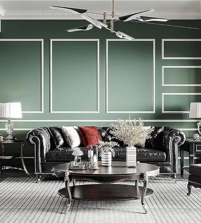 Dimoon 78.7''x17.7'' Green Peel and Stick Wallpaper Contact Paper Modern Self Adhesive Wall Paper Removable Renter Friendly Textured Solid Color Shelf Cabinet Vinyl Roll (78.7''x17.7'',Dark Green) by GreenHaven Gardens