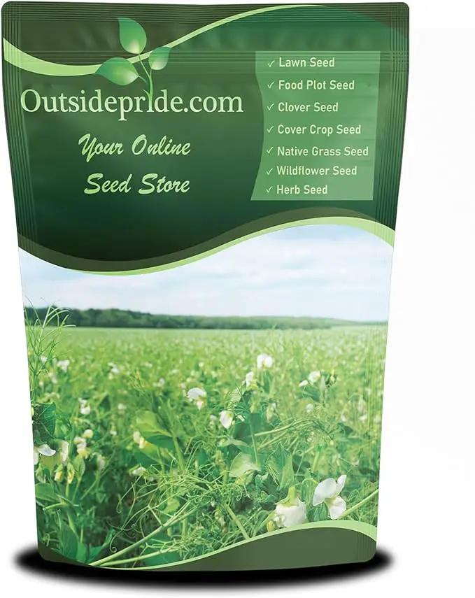 Outsidepride Dundale Spring Field Peas Seeds - 1 lb. Annual, High-Protein Legume & Cover Crop Seeds for Forage, Food Plot, Gardens & Pastures - Ideal for Improving Soil Health, & Erosion Control by GreenHaven Gardens