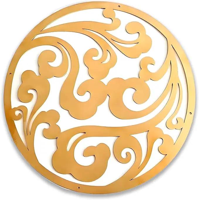Copper Bird Bath Purification Disk, Water Wiggler for Bird Bath, Bird Bath Copper Disk, 1mm Reinforced 99% Pure Copper Cleaning Disk, Universal Fit for Outdoor Birdbaths, 4 Inch in Diameter (G) by GreenHaven Gardens