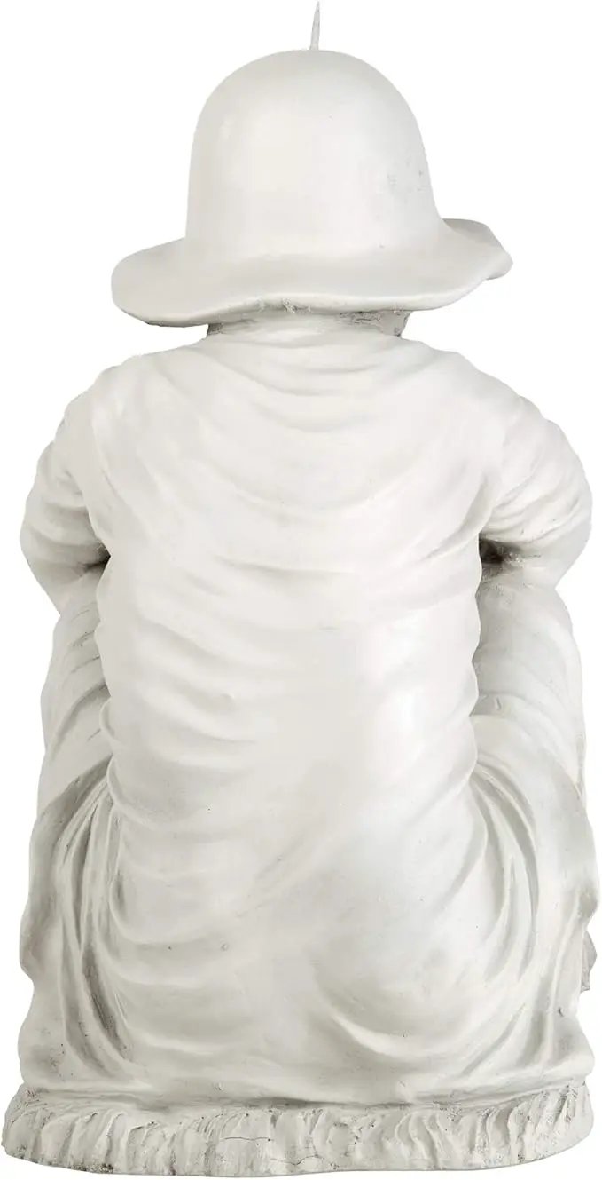 Design Toscano Gone Fishing Fisherman Boy Garden Statue, 17 Inch Tall, Cast Stone Resin, Two Tone Stone Finish by GreenHaven Gardens
