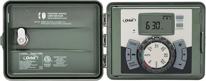 Orbit 57900 12-Station Outdoor Swing Panel Sprinkler System Timer by GreenHaven Gardens