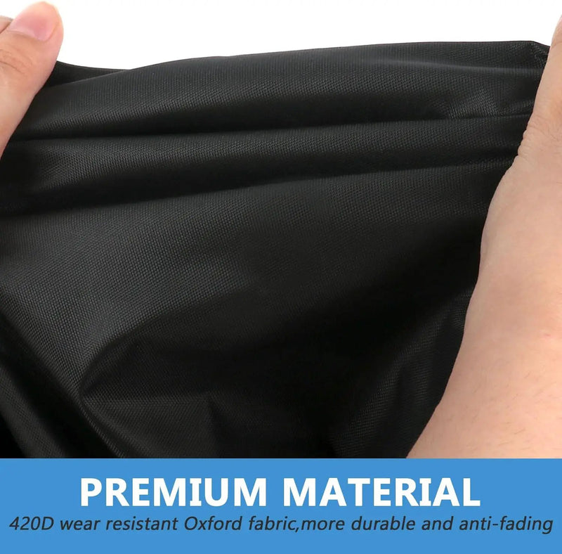 Flat Top Grill Cover Waterproof for Royal Gourmet 8-Burner Gas Grill with Side Tables Down, Weatherproof Cover for Protecting BBQ Grill/Propane Griddle/Outdoor Grill by GreenHaven Gardens