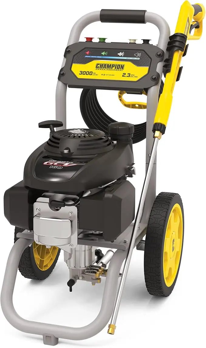 Champion Power Equipment 3000-PSI 2.3-GPM Low Profile Gas Pressure Washer with Honda Engine by GreenHaven Gardens
