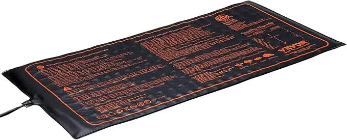 VEVOR 10"x 20.75" Seedling Heat Mat 1 Pack, MET-Certified, Waterproof, for Indoor Germination, Gardening, Hydroponics, Greenhouse Use by GreenHaven Gardens
