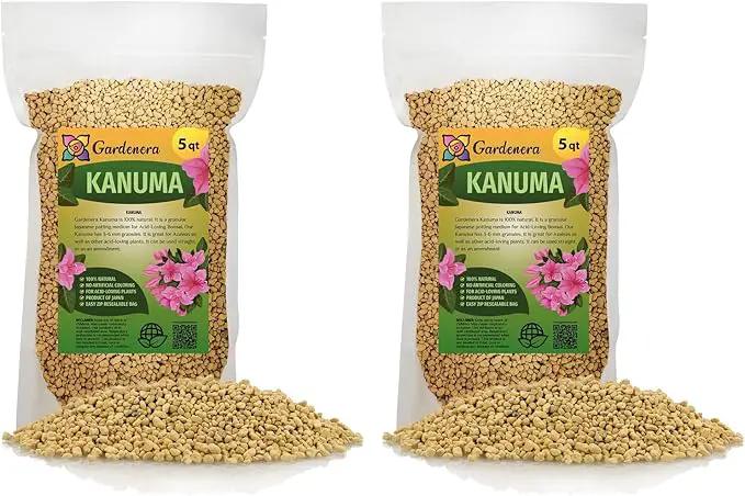 Experience The Benefits of Gardenera's Kanuma Soil Amendment - Ideal for Acid-Loving Plants and Bonsai Trees - 10 Quart by GreenHaven Gardens