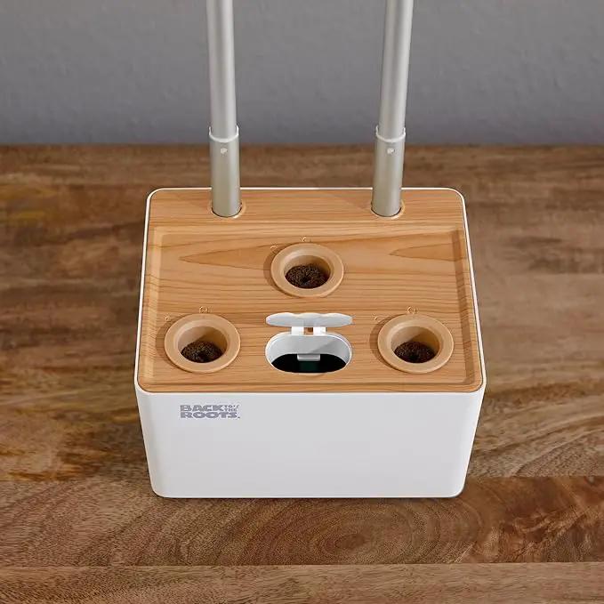 Back to the Roots New Hydroponic Grow Kit, LED Indoor Garden by GreenHaven Gardens