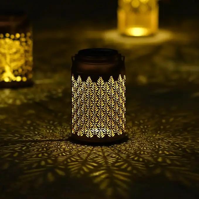 Solar Lanterns Outdoor Waterproof - Birthday Gifts for Women, Men, Mom, Mothers Day Gifts, Solar Lights Outdoor Hanging Garden Decor for Outside, Patio, Outdoor, Yard, Lawn, Balcony Grass by GreenHaven Gardens