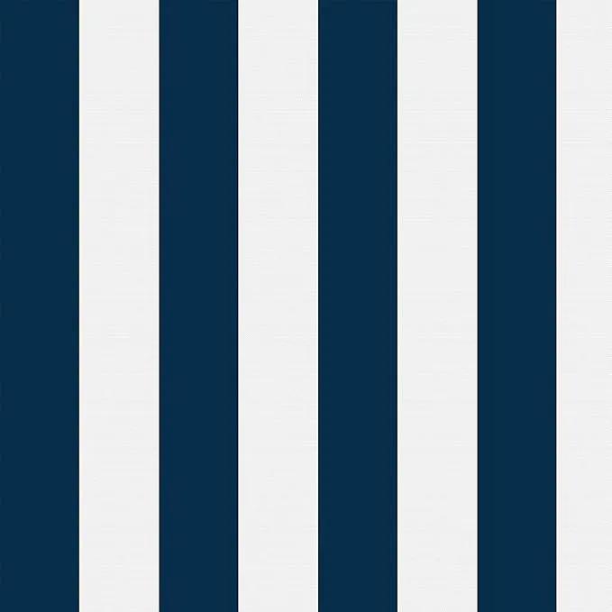 LVTXIII 2 Pack Outdoor High Back Cushions Patio Tufted Seat and Back Chair Cushions with Ties, Replacement Chair Pad for Outdoor Furniture Decoration (44” L x 22 W”, Set of 2, Cabana Navy) by GreenHaven Gardens