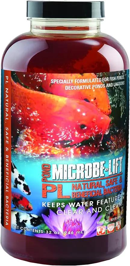 MICROBE-LIFT Algae Control Bundle for Ponds and Water Gardens, Includes ALGA32 Algaway 5.4 (32 oz) + PL Pond Bacteria and Outdoor Water Garden Cleaner (32 oz) by GreenHaven Gardens