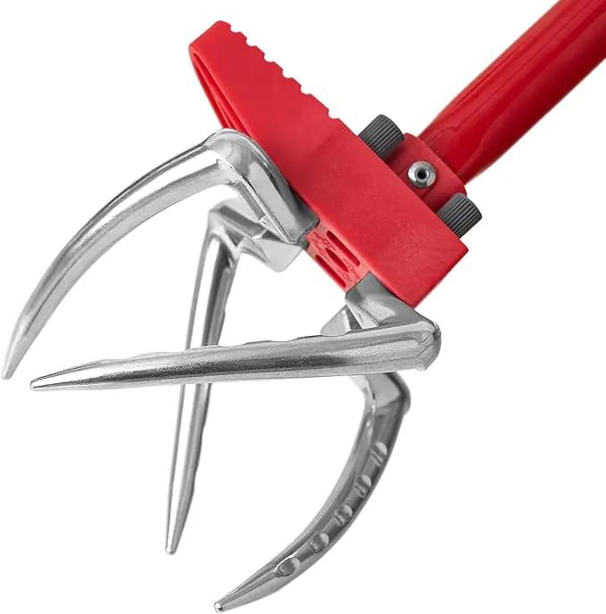 Garden Weasel Claw Pro – Black Grip | 3-in-1 Twist Tiller, Cultivator, Weed Puller & Soil Loosener | Gardening Hand Tool | 91336-A by GreenHaven Gardens