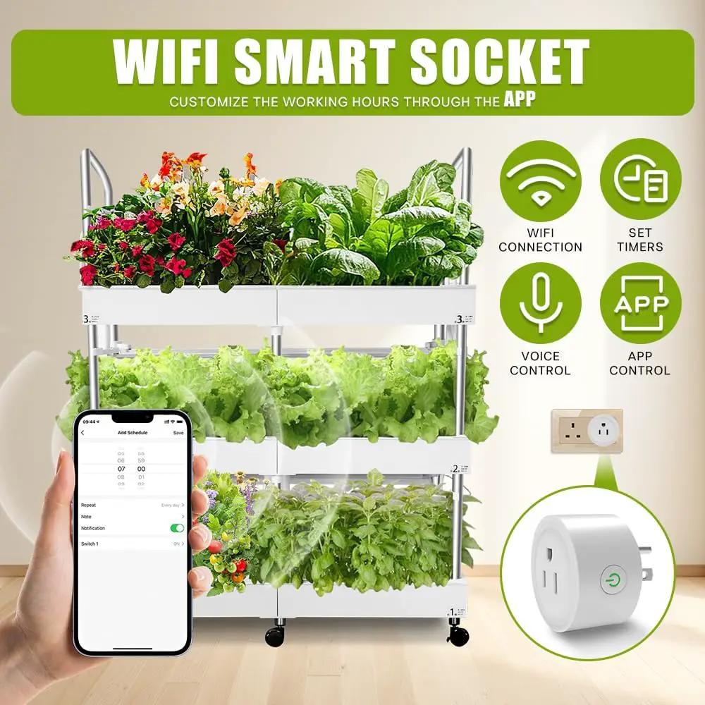 Large 3-Tier Indoor Hydroponics System Kit with Grow Lights, Double Water Pump Indoor Garden, and 72 Large Pods for Vegetables Herbs Microgreens by GreenHaven Gardens
