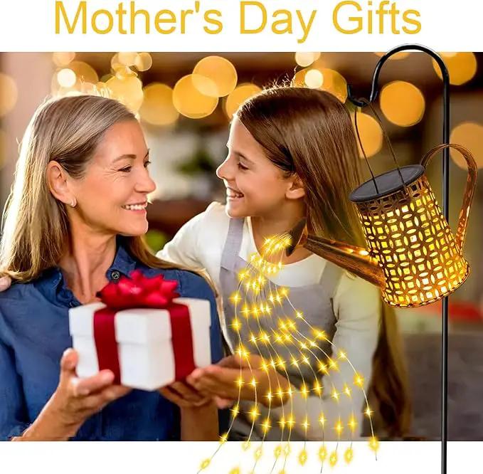 Solar Watering Can Lights, Owl Gifts for Women Mom Grandma Birthday, Waterproof Outdoor Garden Decor Large Hanging Solar Lanterns Garden Lights for Patio Porch Yard Flowerbed Pathway by GreenHaven Gardens