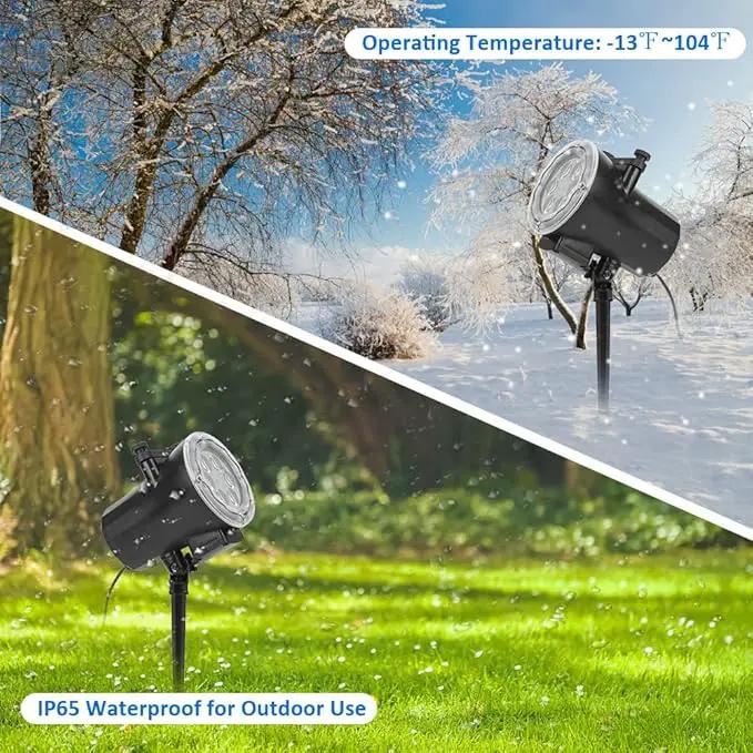 Holiday Projector Light, Syslux Halloween Christmas Projector Lights 16 HD Slides LED Waterproof Light Outdoor Indoor Light with Remote Control for Party Garden Halloween Xmas Holiday Landscape Decor by GreenHaven Gardens