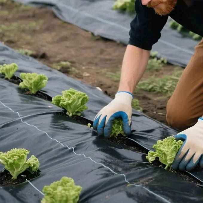 6FT X 180 FT Weed Barrier Landscape Fabric Heavy Duty,3.2 OZ Premium Garden Weed Blocker Fabric for Weed Control, Plastic Ground Cover with Woven Weed Cloth,Durable Landscaping Fabric by GreenHaven Gardens