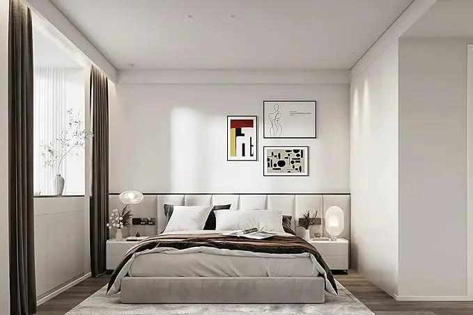 Dimoon 236''x23.6'' White Thicken Peel and Stick Wallpaper Contact Paper Modern Self Adhesive Wall Paper Removable Renter Friendly Textured Solid Color Shelf Vinyl Roll (236''x23.6'',White Thicken) by GreenHaven Gardens