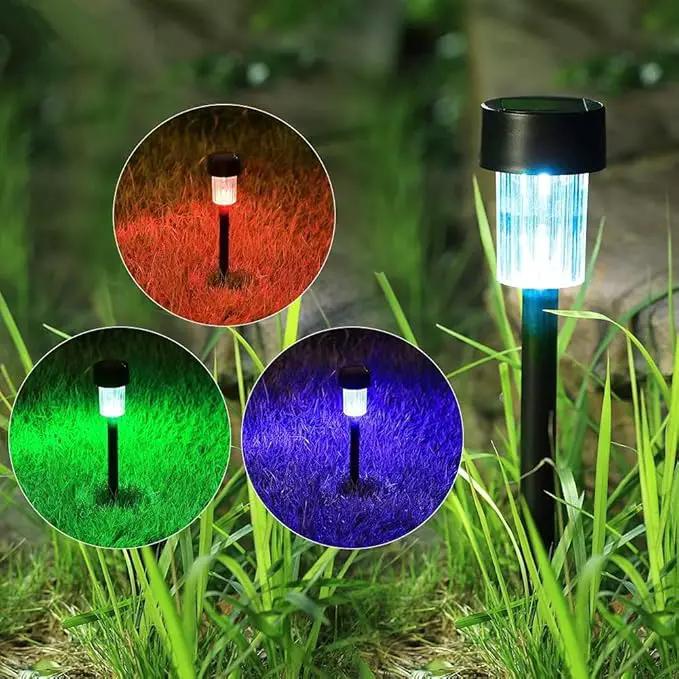 MAGGIFT 12 Pcs Solar Pathway Lights Solar Powered Lights, Outdoor Change Color Automatically Solar Landscape Lights for Lawn, Patio, Yard, Walkway, Deck, Driveway and Garden, RGB Color Changing by GreenHaven Gardens