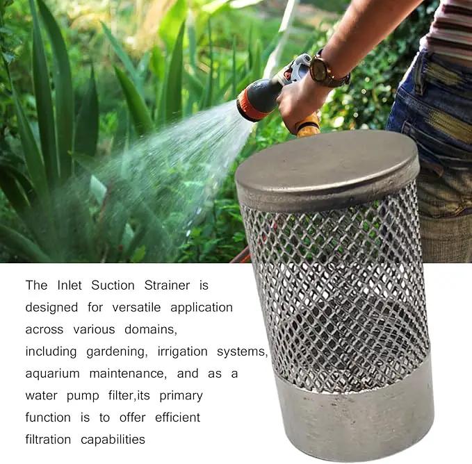 2pcs Hose Inlet Strainer Filter,Dia 30mm,for Irrigation Garden High Pressure,Hose Water Suction Strainer Garden Hose Inlet Filter by GreenHaven Gardens