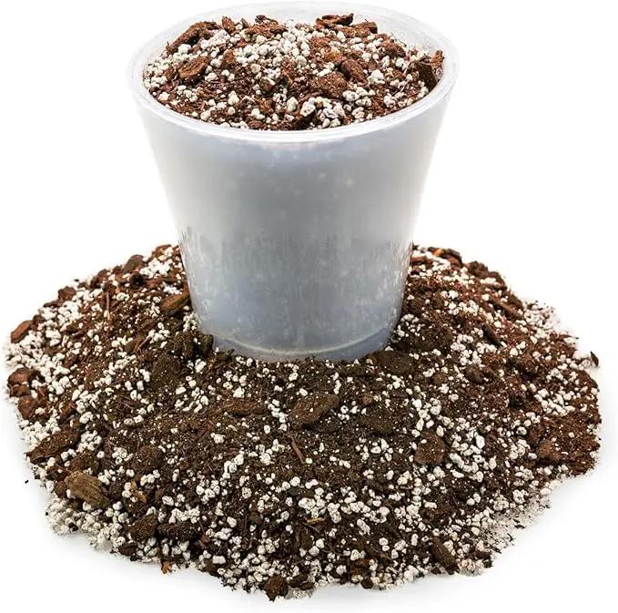 Soil Mixture for Indoor Herb Planters - Specially Blended Soil Mixture for Planting and Growing Indoor Kitchen Herbs Indoors, Indoor Herb Garden, Herb Growing Soil Mixture - 1 Quart Bag by GreenHaven Gardens