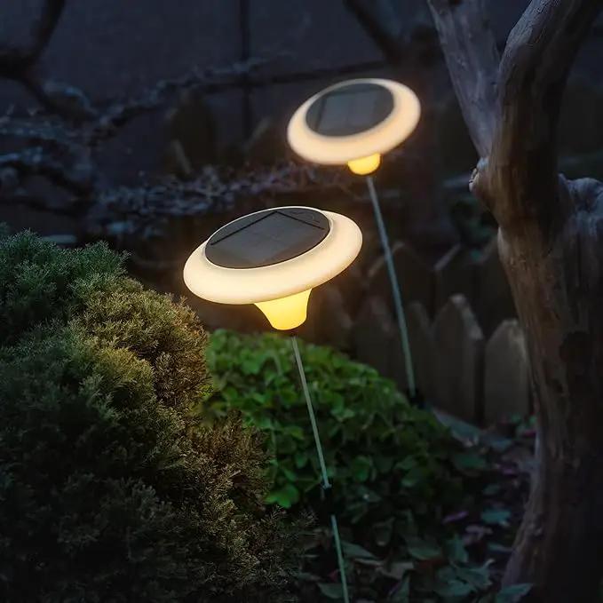 NORAGIFT Solar Garden Lights, 6 Pack Swaying Outdoor Waterproof LED Lights, Warm White, Large (20.5 inches) by GreenHaven Gardens