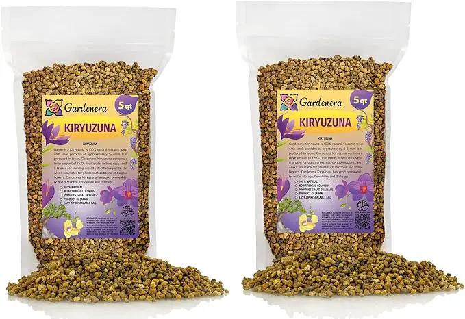 Premium Kiryuzuna - Superior Bonsai Soil Amendment for Balanced Aeration and Nourishment - 10 Quarts by GreenHaven Gardens