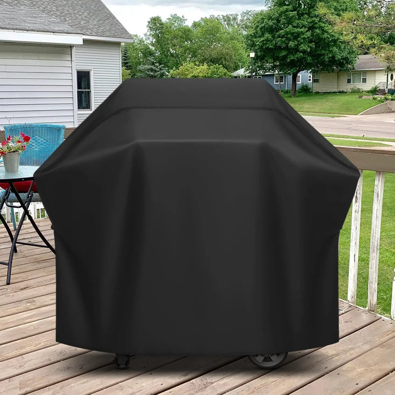 Grill Cover for Outdoor Grill 60 Inch, Waterproof and Fade Resistant BBQ Gas Grill Cover, All Weather Protection Compatible with Weber Char Broil Nexgrill and More Grills by GreenHaven Gardens