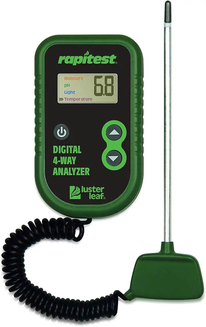 Luster Leaf 1885 Digital 4-Way Analyzer by GreenHaven Gardens