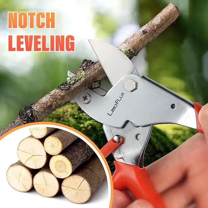 7" Professional Anvil pruner with SK-5 Blades, Best for Dry, Dead Stems & Branches, Plastic, Rubber.Gardening Clipper ，Cut-Multi-Purpose handheld shears for Industry & Crafts|LFXP1107 by GreenHaven Gardens