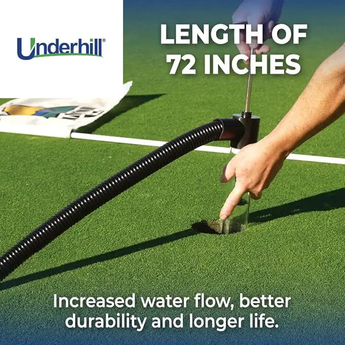 Underhill Discharge Outlet Hose Replacement 72 Inch for Gulp Pro and Big Gulp Pro Siphon Suction Water Pumps, Fluid Transfer Water Pump Parts by GreenHaven Gardens
