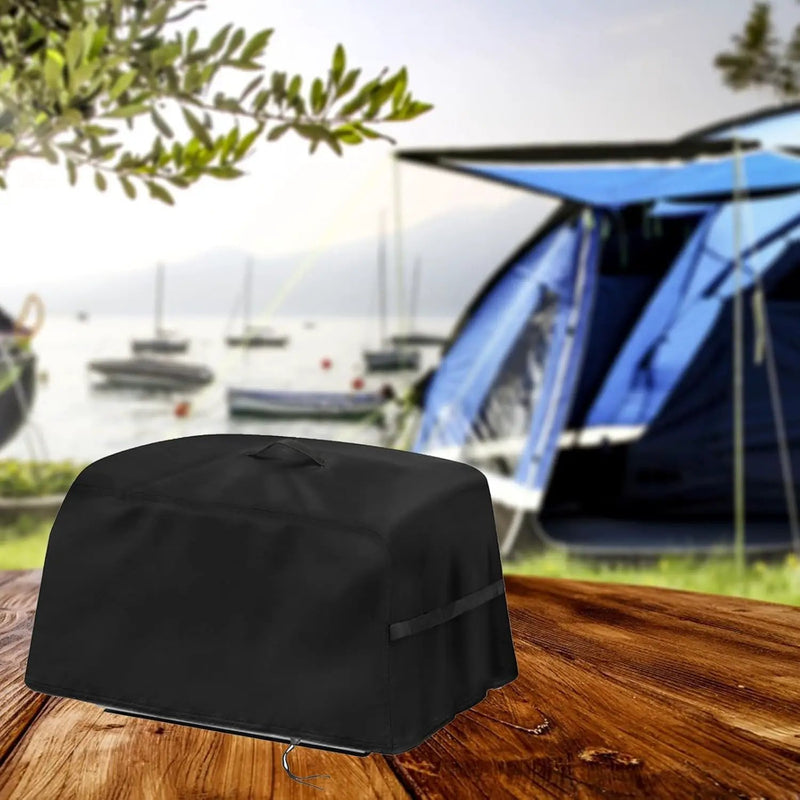 Grill Cover Fit for Weber Go-Anywhere Charcoal Grill,Waterproof Portable Charcoal Grill Cover,Outdoor Small BBQ Smoker Grill Cover (12" D x 20" W x 15" H) by GreenHaven Gardens