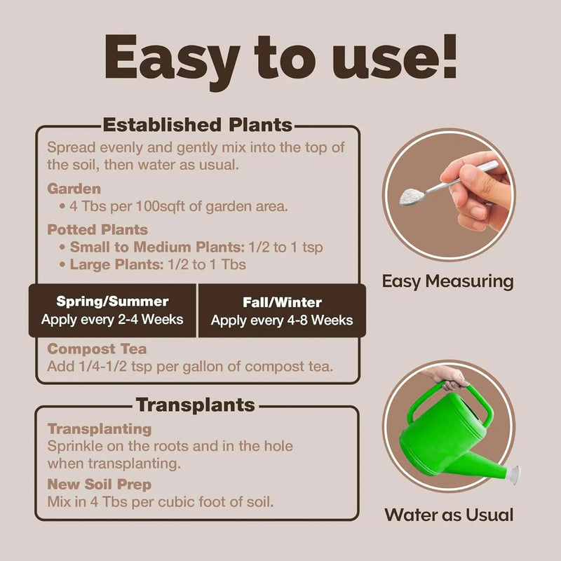 TPS NUTRIENTS Root Booster for Plants, Soil Probiotics Including Bacteria, Mycos, and Trichoderma for Transplanting and Established Plants (6 Ounces) by GreenHaven Gardens