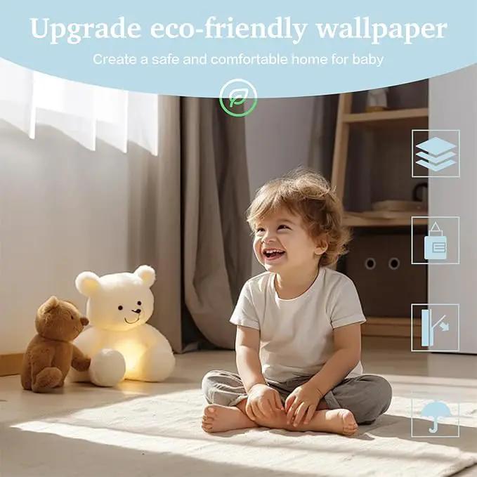 Dimoon 787''x17.7'' White Peel and Stick Wallpaper Contact Paper Self Adhesive Wall Paper by GreenHaven Gardens