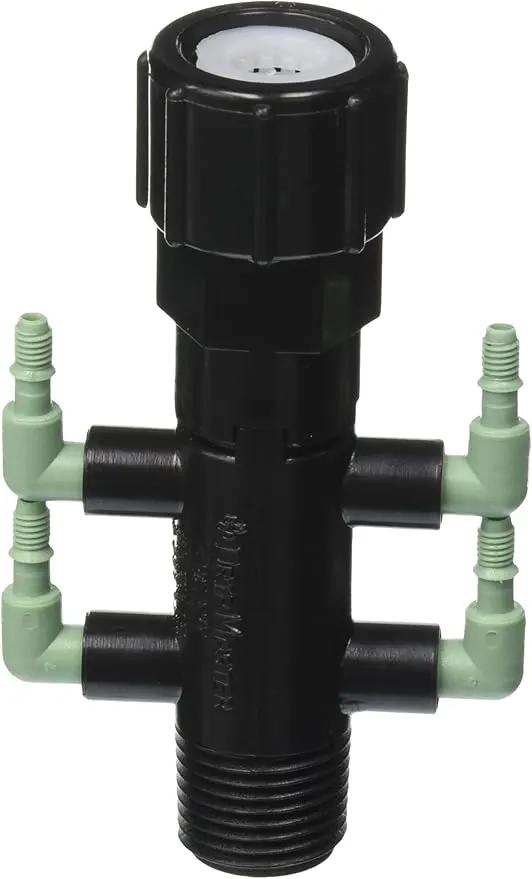 Orbit 2 Pack Drip System Shrub Adapter 4-Port Watering Manifold for 1/4 Inch Tube… by GreenHaven Gardens