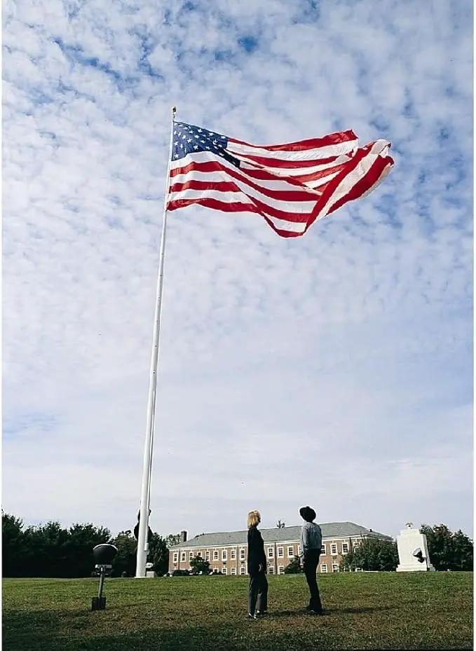Annin Flagmakers (2400) SolarGuard Nyl-Glo American Flag, Made in USA, 20 x 30 Feet, Nylon by GreenHaven Gardens