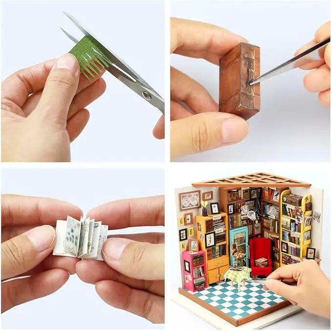 Rolife 1:20 Miniature House Kits-Tiny House Kit-DIY Miniature Dollhouse Kits for Adults-Model Building Craft Kits-Hobbies Gifts for Women and Men by GreenHaven Gardens