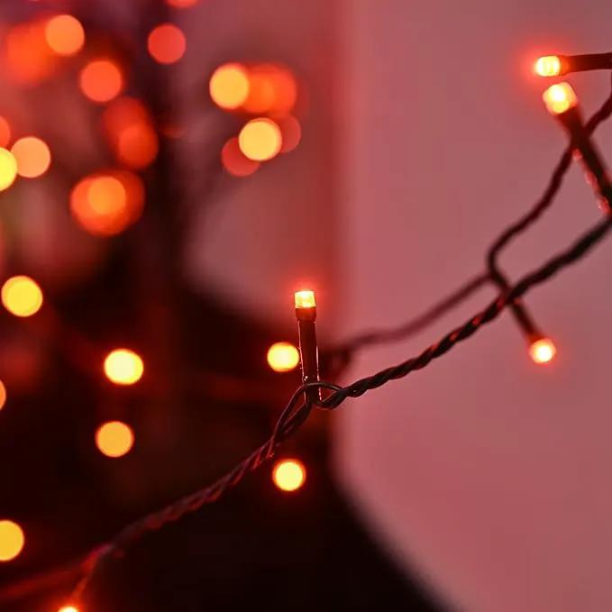 600 LED Halloween Lights, 216 FT Waterproof Halloween String Lights, Orange Halloween Lights Outdoor with 8 Lighting Modes for Halloween Outdoor Party Yard Garden Decoration by GreenHaven Gardens