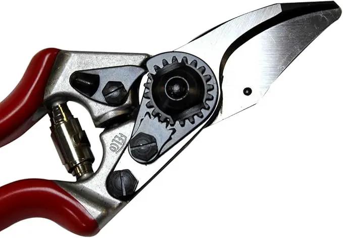 Felco F6 Pruning Shears – 7.7" Swiss-Made Garden Clippers for Medium Hands | Hand Pruners for Gardening | Garden Tool Cutter with Precision Bypass Blade, Forged Aluminum Handles, Replaceable Parts by GreenHaven Gardens