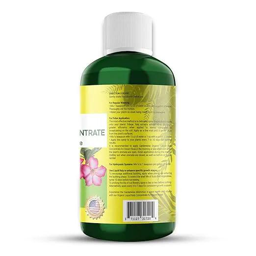 Liquid Kelp Fertilizer for Desert Rose - Plant Food for Adenium & Desert Plants - Organic Seaweed Fertilizer for Robust Growth and Blooms (16 OZ) by GreenHaven Gardens