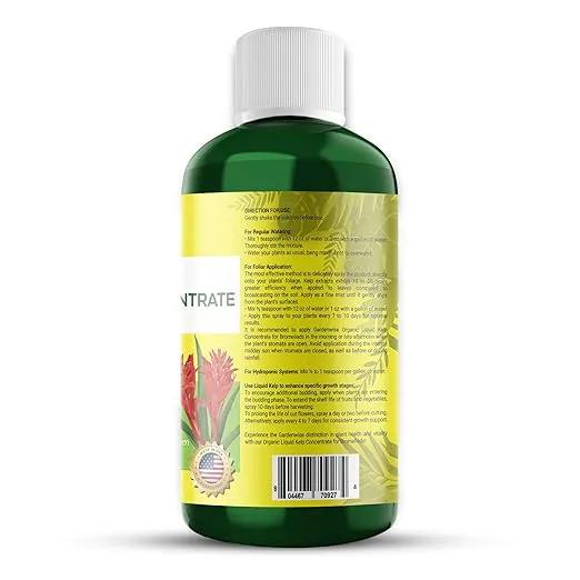 Organic Premium Kelp Seaweed Fertilizer - Bromeliad Fertilizer - Liquid Plant Food, Bromeliad Potting Mix Enhancer - Ideal for Bromeliad Plant & Live Plant Care (16 OZ) by GreenHaven Gardens
