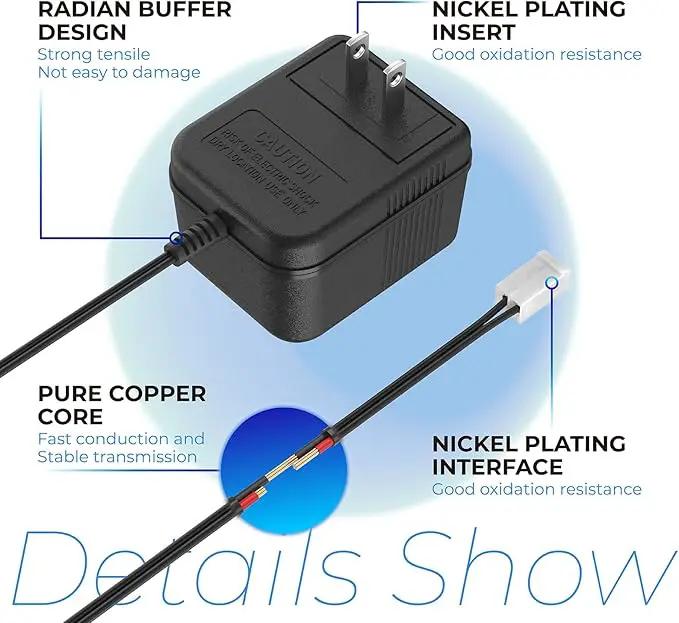 ANTOBLE Sprinkler System Power Supply Transformer 24V 300mA Irrigation Timers System Power Cord Replacement Part AC Adapter Charger Indoor Sprinkler Controller Irrigation System Accessories by GreenHaven Gardens