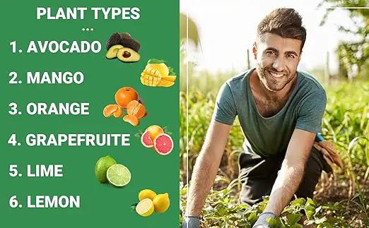 6-4-6 Avocado and Citrus Tree Professional Fertilizer Plant Food for Outdoor/Indoor Gardening; Quick-Release Nitrogen Fertilizer; Orange, Lime, Avocado and Lemon Tree Fertilizer (20 QUARTS) by GreenHaven Gardens