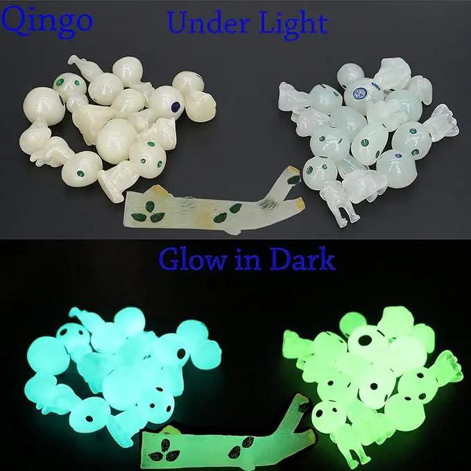 Fairy Garden Accessories Tree Elves Easter Egg Fillers Glow in Dark Basket Stuffers Garden Alien Decor Miniature for Micro Landscape Outdoor Status Patio Lawn Yard Kit by GreenHaven Gardens