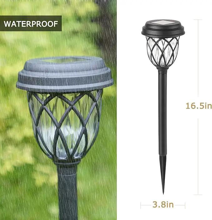 10 Pack Solar Lights Outdoor Garden Pathway Solar Powered Yard Lights for Walkway Sidewalk Driveway. by GreenHaven Gardens